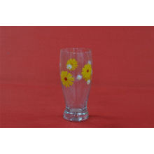 Flowers Glass Cup